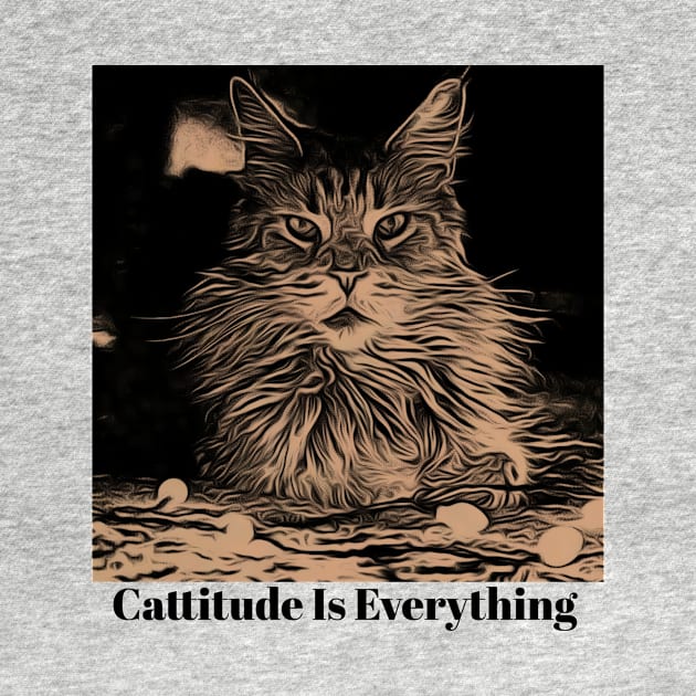 Cattitude is everything by Pet Purradise